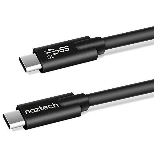 Naztech 13295 USB-C(TM) to USB-C(TM) Charge & Sync Cable, 3ft