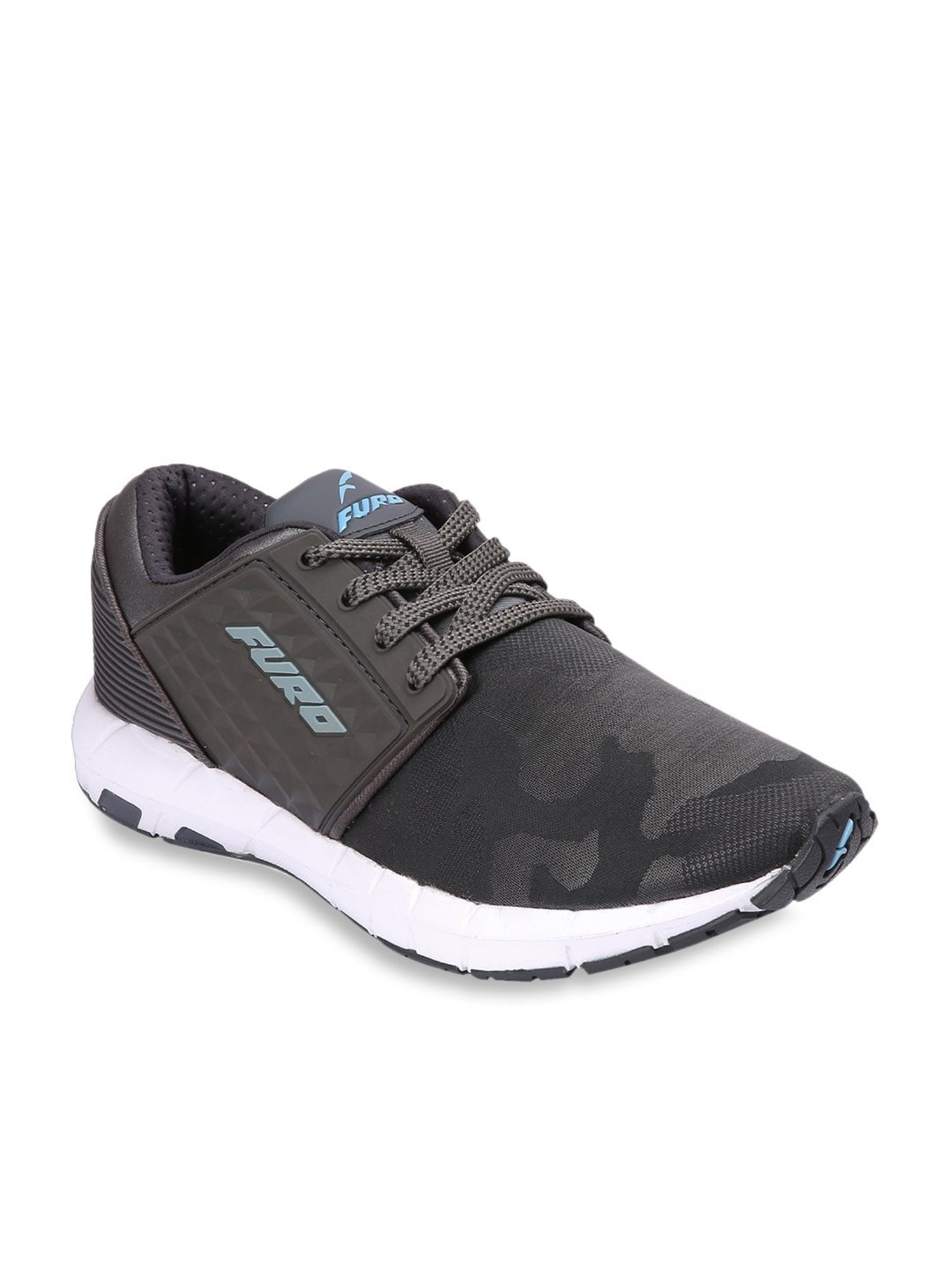 Furo by Red Chief Men's Dark Grey Running Shoes