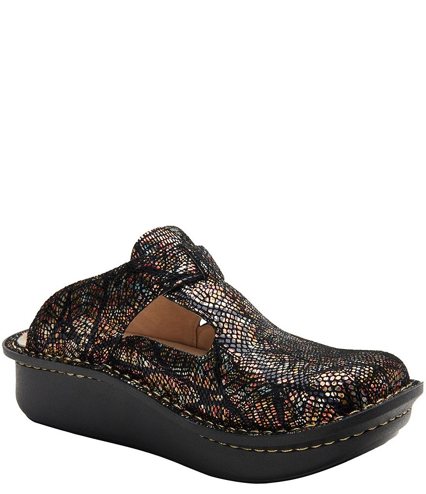 Schutz Sionne Clear Vinyl Pointed Toe Mules