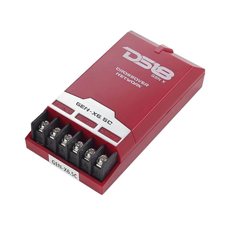 GENX65C Component Set 65 2Way 150W Max 50W RMS Black Paper Cone Silk Dome Tweeters 4 Ohms Clarity Unparalled by Other Speakers in Their Class 2 Speakers