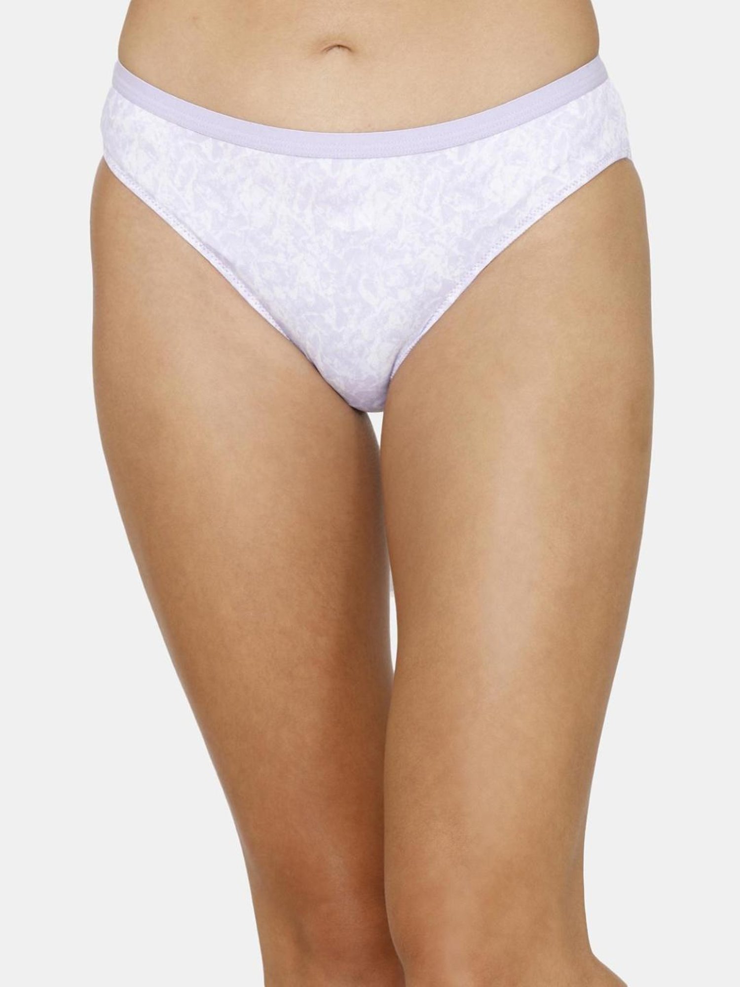 Zivame Lilac Printed Panty