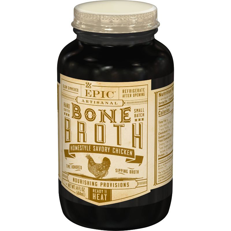 Epic Savory Chicken Broth - 14 fl oz