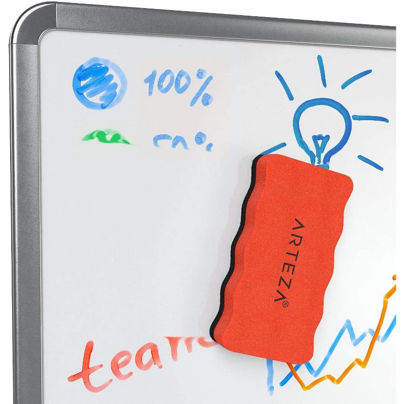 Arteza Magnetic Dry Erase Whiteboard Erasers - 10 Pack (ARTZ-9103)