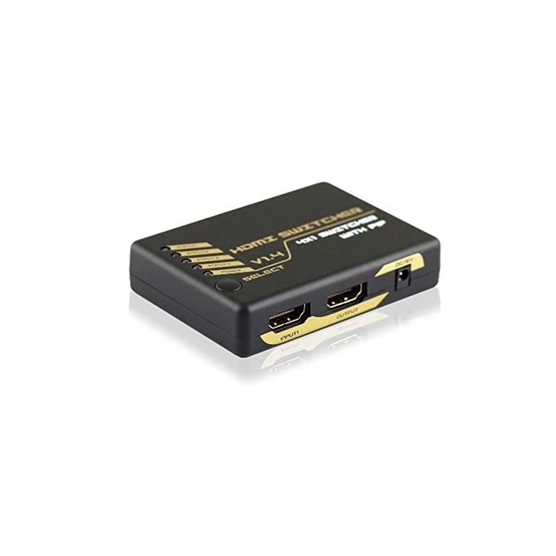 HDMI Intelligent Mini Switch 4X1 with PIP v14 Supports 3D 4Kx2K