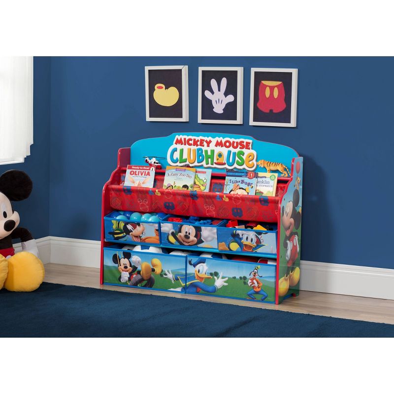 Disney Mickey Mouse Deluxe Boy & Toy Organizer - Delta Children