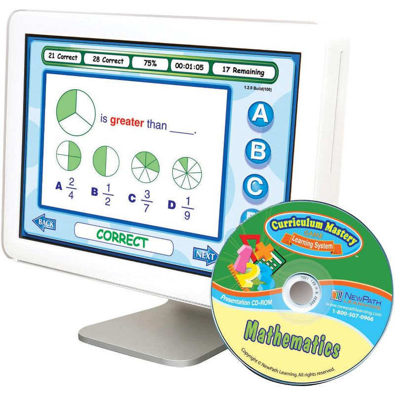 NewPath Math Skills Classroom pk, Grade 1, 25 Sets