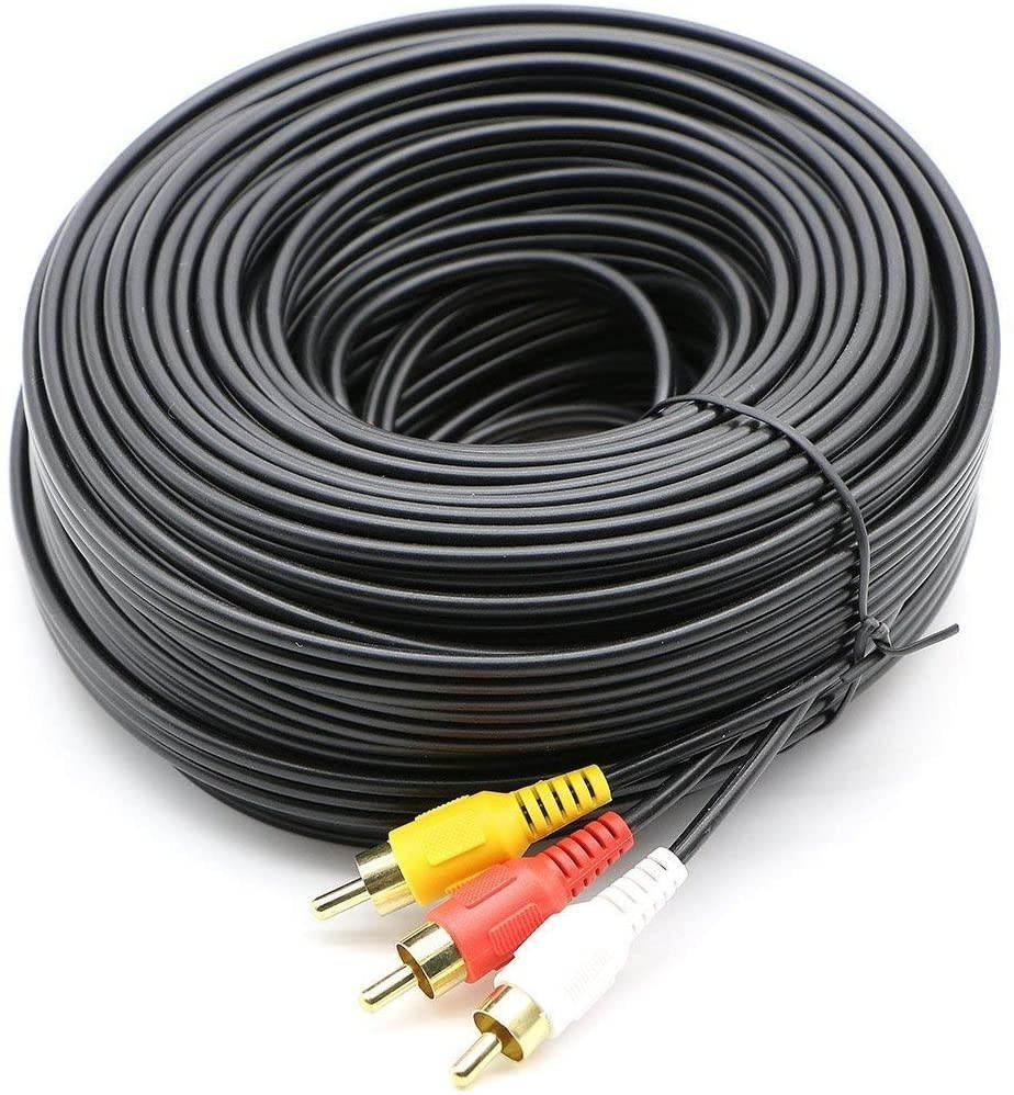 SVideo Cable GoldPlated SVHS 4PIN SVideo Cord 25 Feet