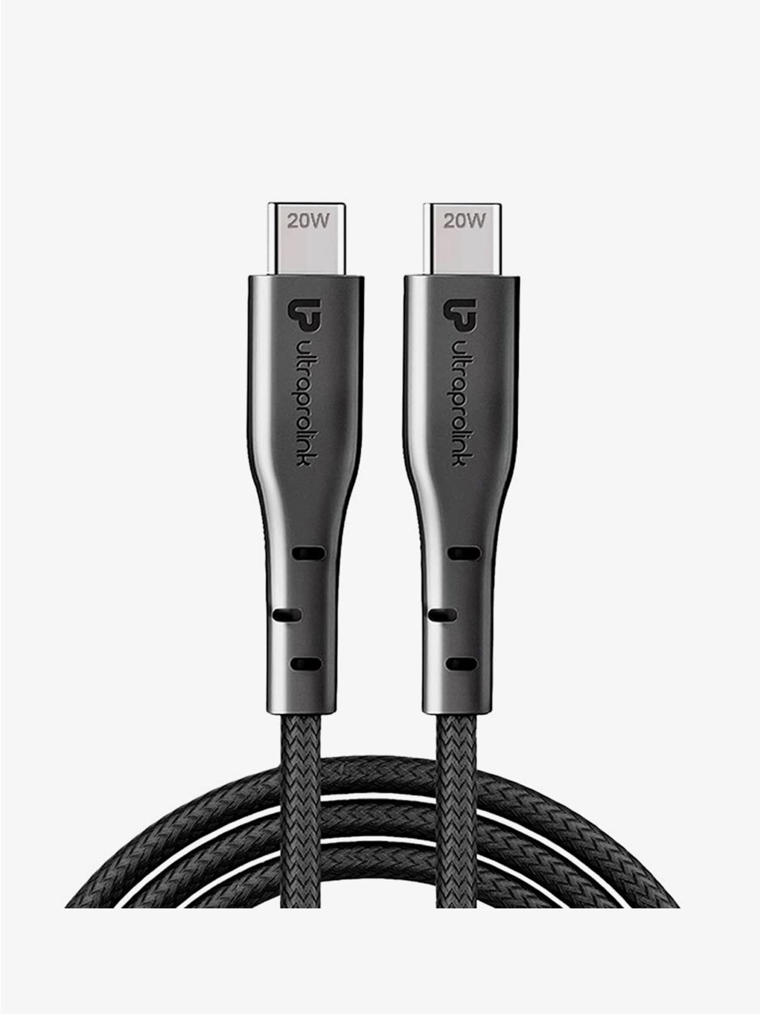 Moerdon SCB138 Fast Charging Data transfer Cable with LED indicator (Black)