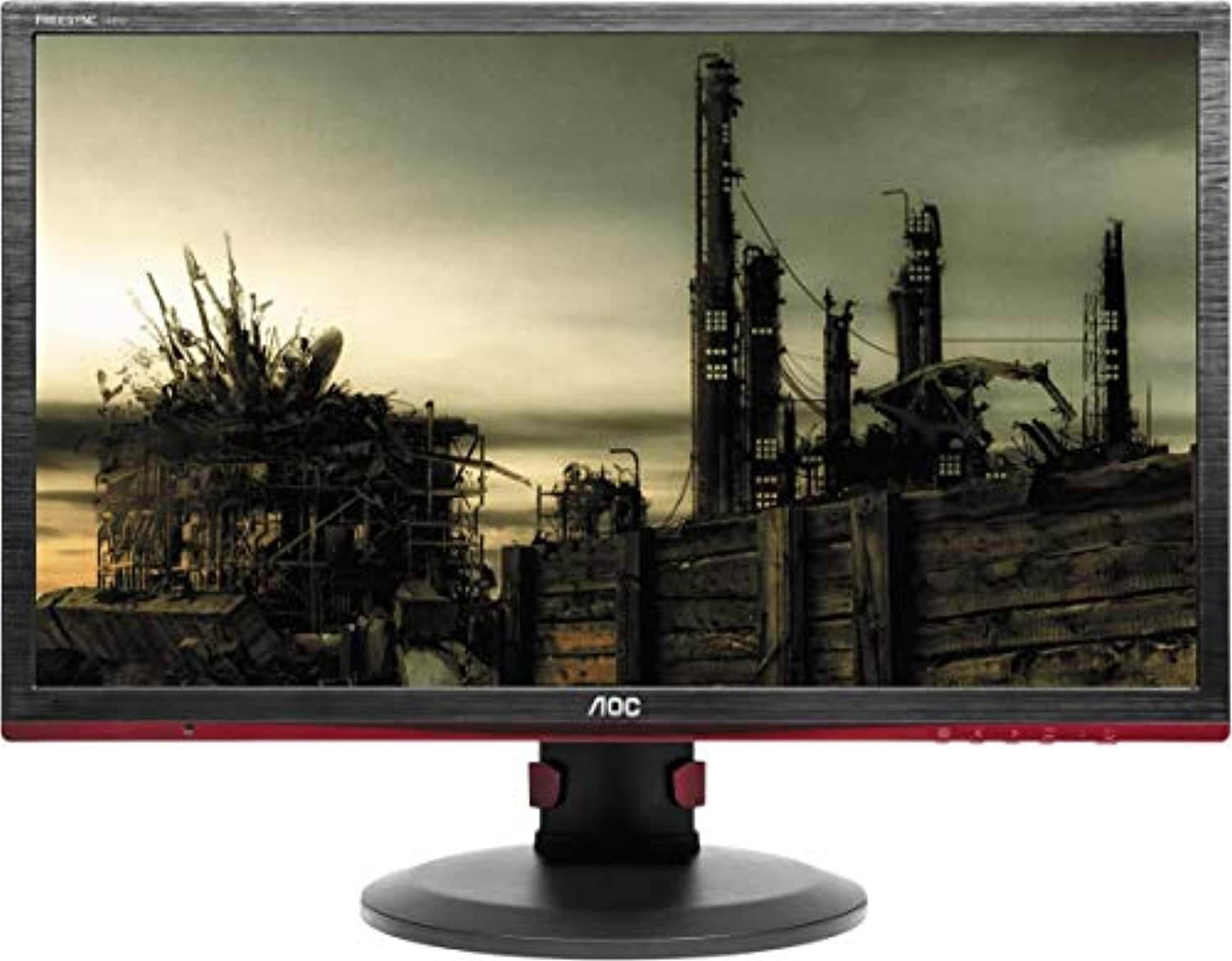 AOC G2460PF 24? Gaming Monitor, FreeSync, FHD (1920x1080), TN Panel, 144Hz, 1ms, Height Adjustable, DisplayPort, HDMI, USB (G2460PF)
