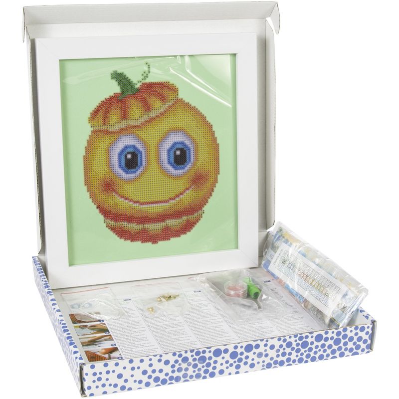 Diamond Dotz Diamond Embroidery Facet Art Kit 10.2"X9"-Sweet Pumpkin W/Frame