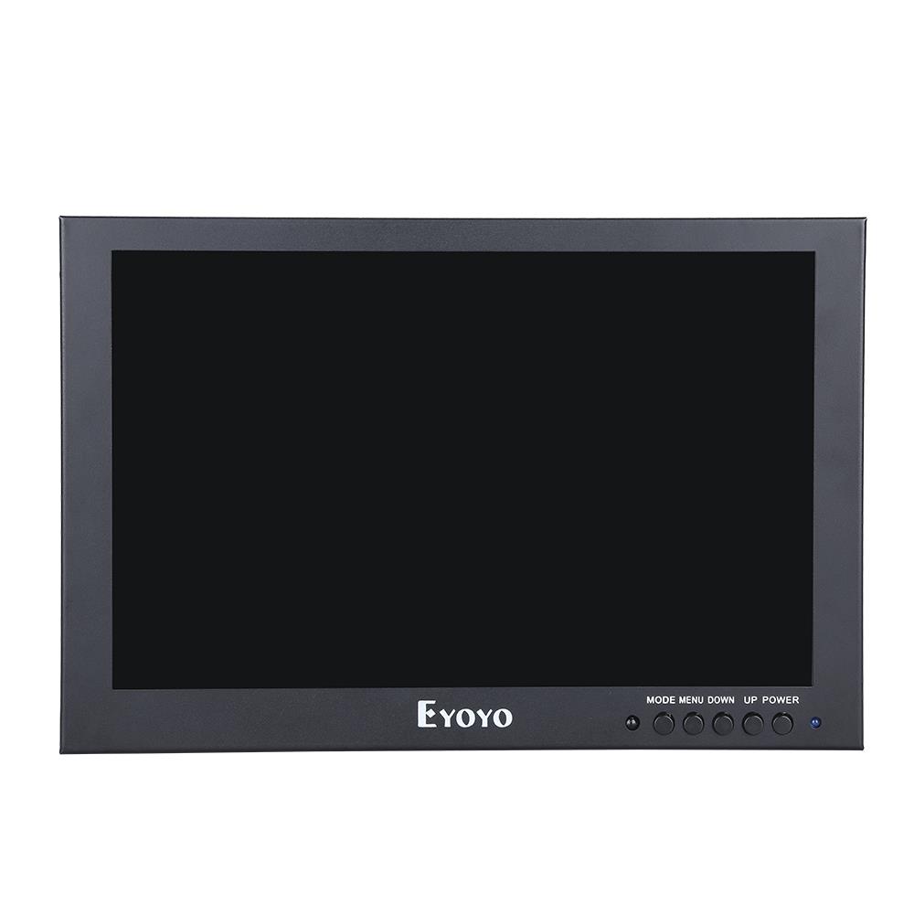 Eyoyo 10 Inch LED Monitor 1920*1200 HD VGA AV BNC USB Video Input IPS Touch Screen Monitor For CCTV DVD PC
