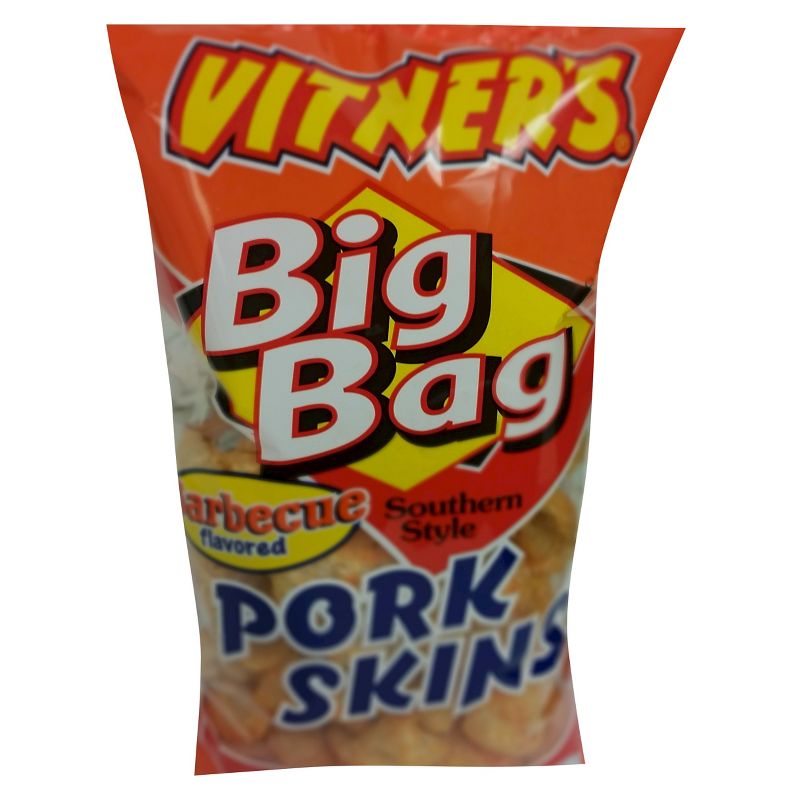 Vitner's Big Bag Southern Style Barbeque Flavored Pork Skins - 4oz