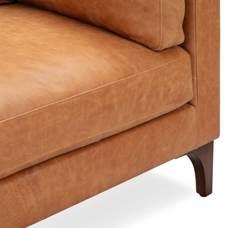 Werther Sofa Cognac Tan - Poly & Bark