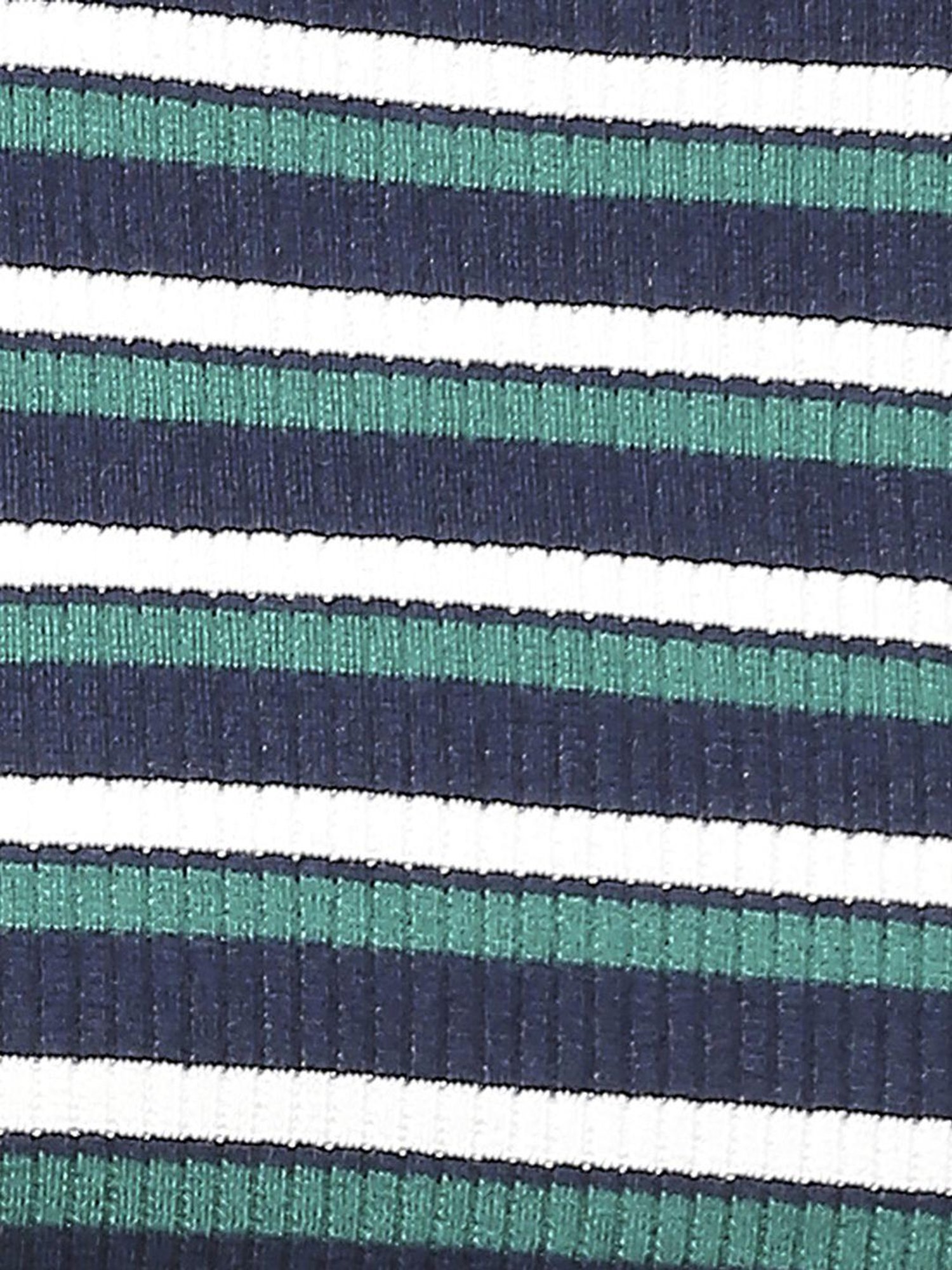 Pepe Jeans Blue Cotton Striped T-Shirt