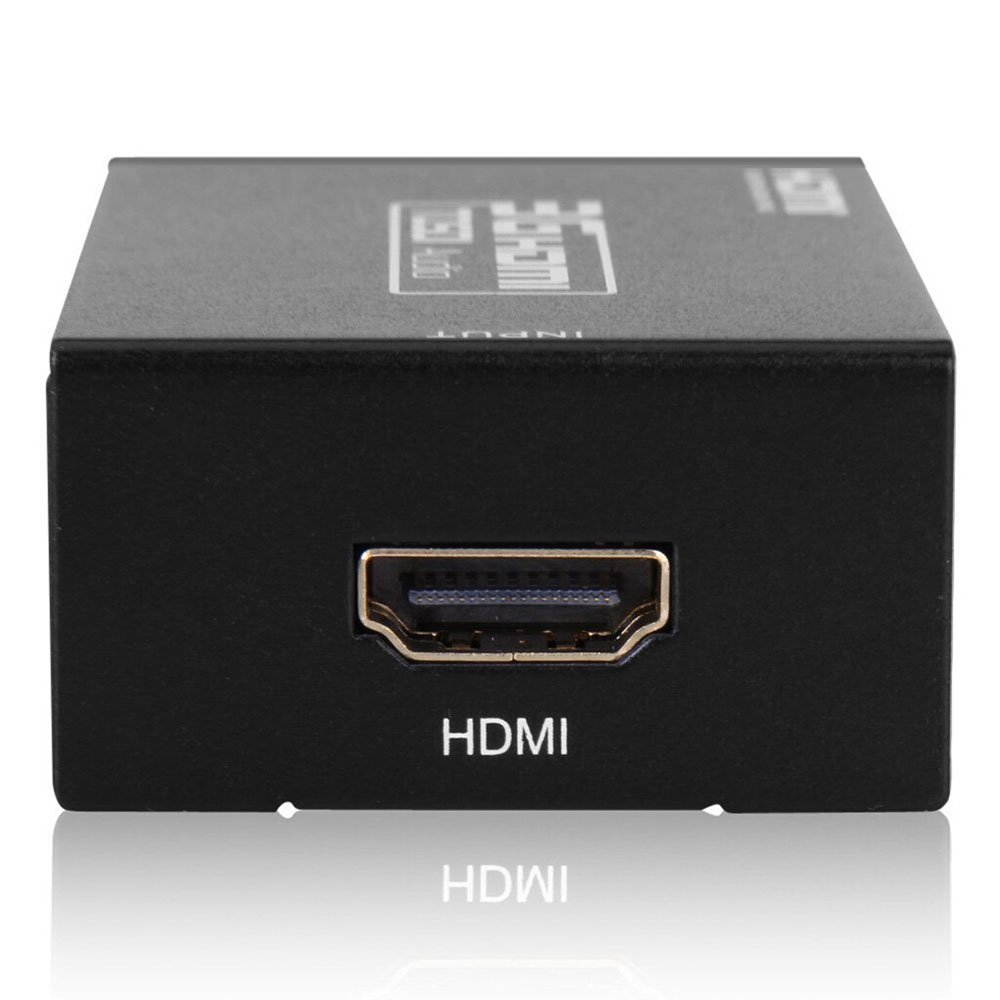 New Mini HD 1080P 3G SDI to HDMI Converter Support SD-SDI, HD-SDI and 3G-SDI Signals Showing on HDMI Display AY30