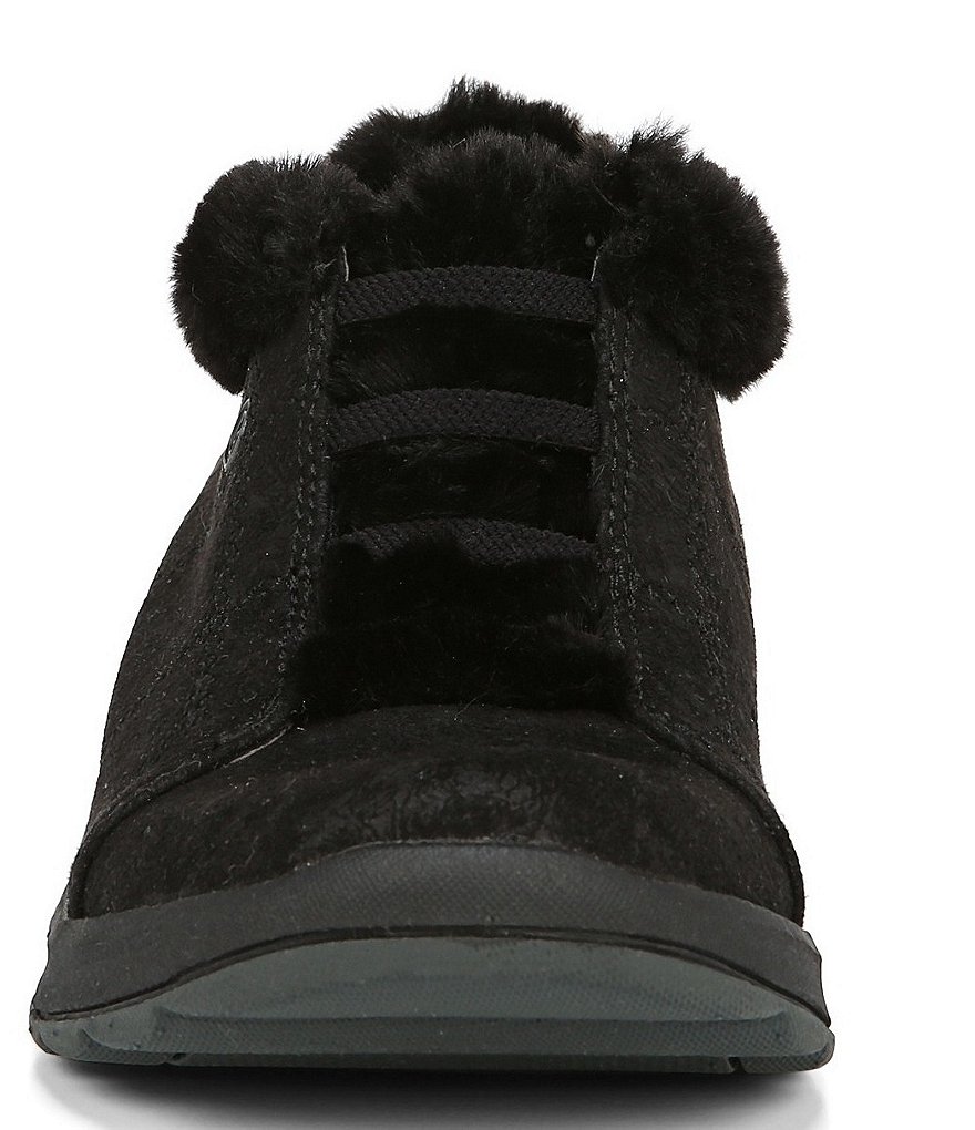 Bzees Premium Golden Faux Fur Lined Washable Ankle Booties