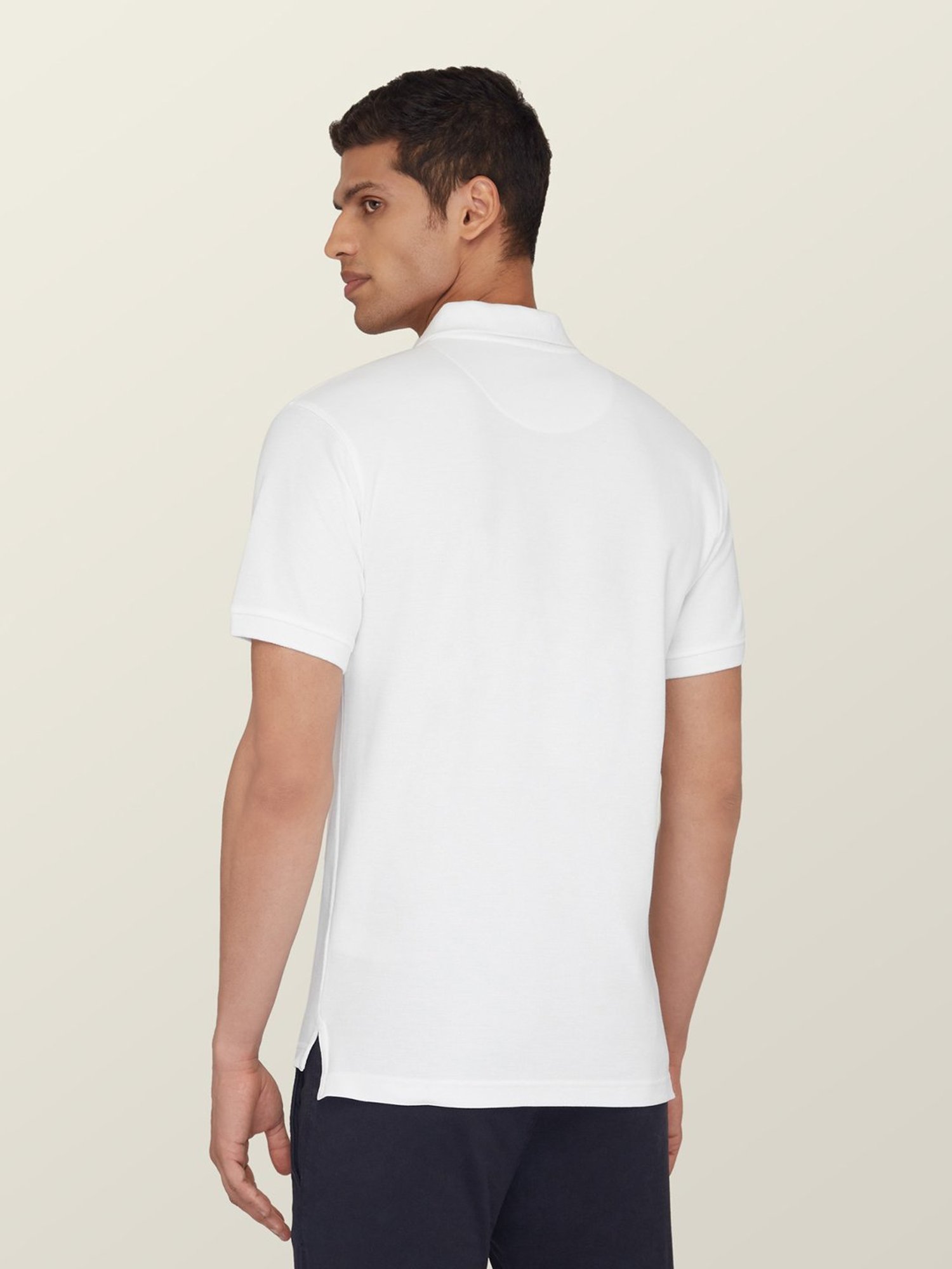 XYXX White Polo T-Shirt