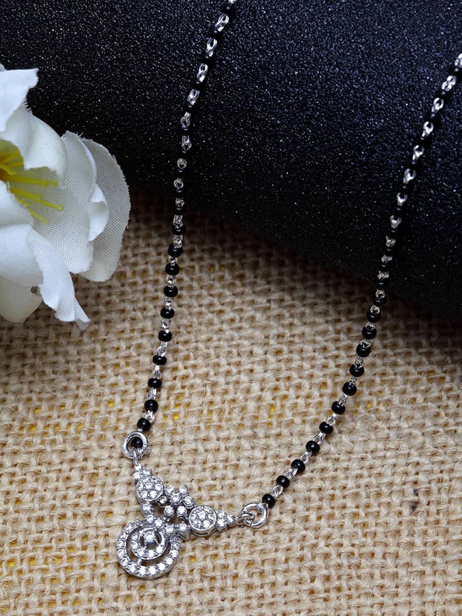 Clara Aria 92.5 Sterling Silver Mangalsutra