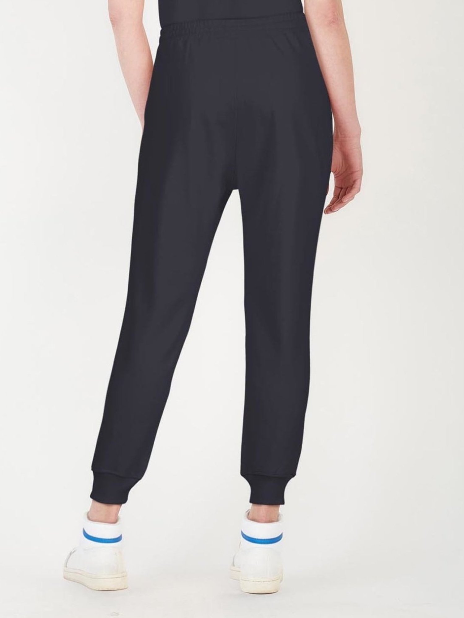 Saltpetre Timeless Organic Cotton Navy Blue Ribbed Jogger