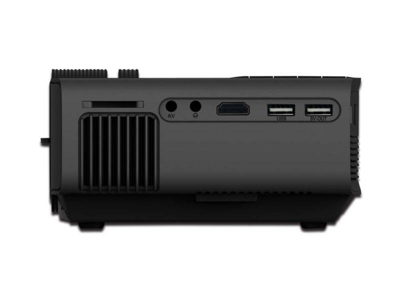 YG400 Mini Portable LED Projector 1000Lumens 800*480dpi LCD HomeTheater Projector Support 1080P Proyector HDM VGA USB Projector