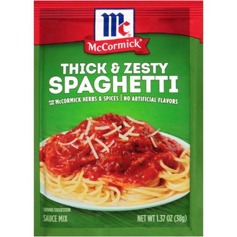 McCormick Thick & Zesty Spaghetti Sauce Mix 1.37oz