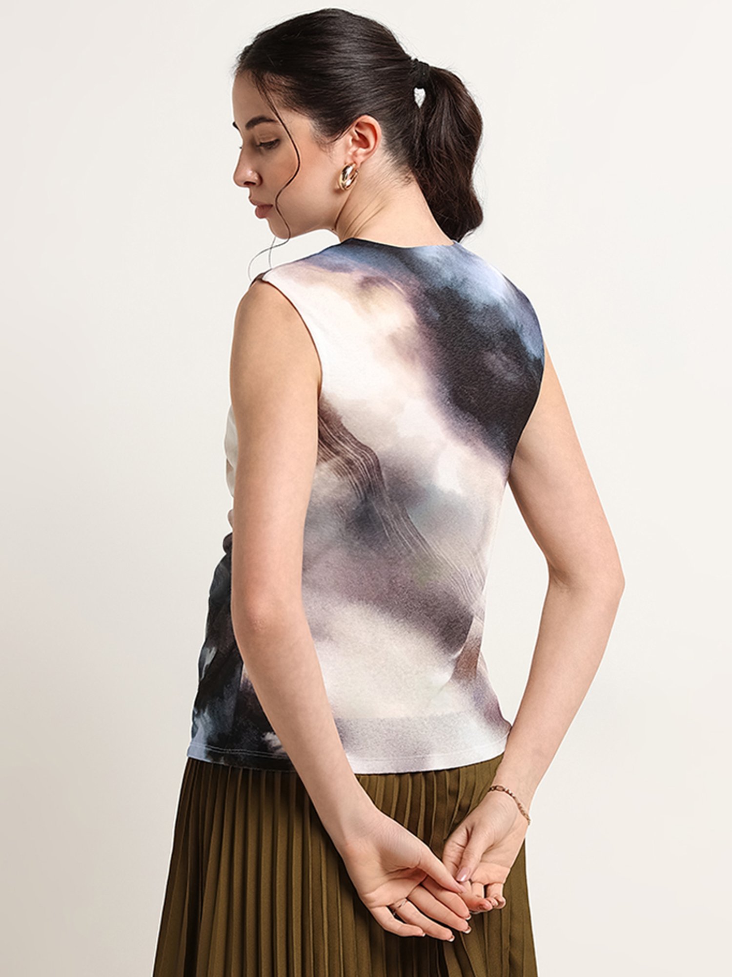 Wardrobe by Westside Multicolour Sleeveless Top