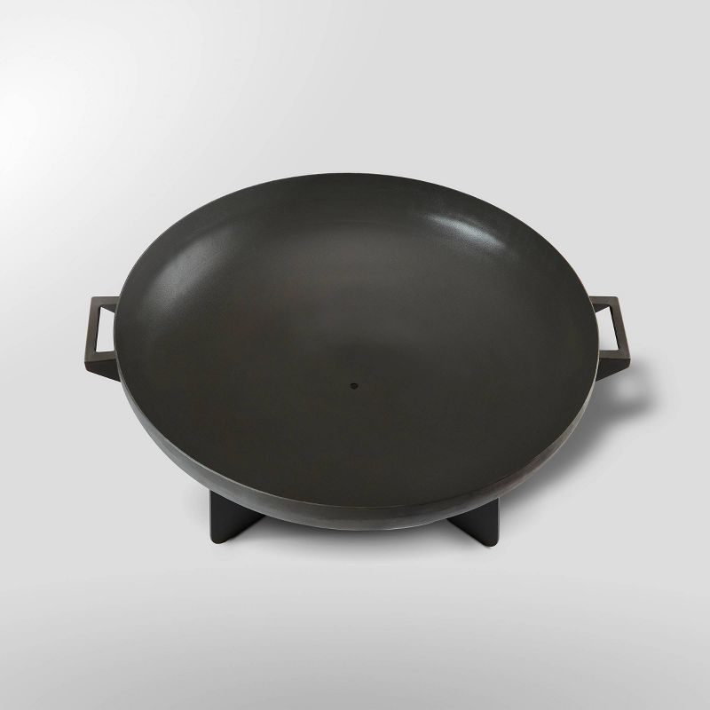 Anson Wood Burning Fire Bowl Gray - Real Flame