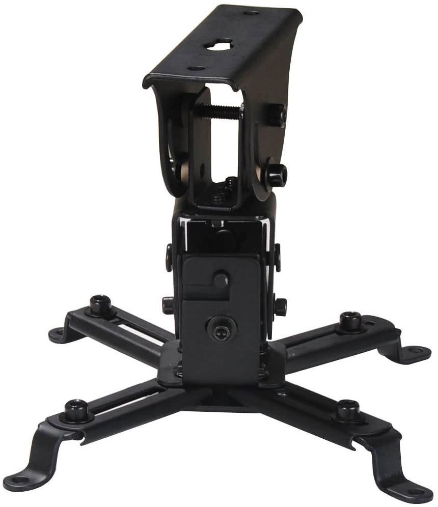 VideoSecu New Black LCD/DLP TV HDTV Projector Monitor Vaulted Ceiling Arm Mount Bracket PJ2B 1C9