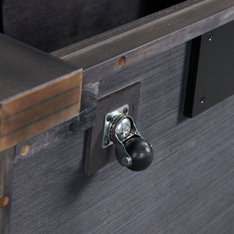 3pc Merle Coffee with Lift Top and 2 End Tables Dark Brown - Picket House Furnishings