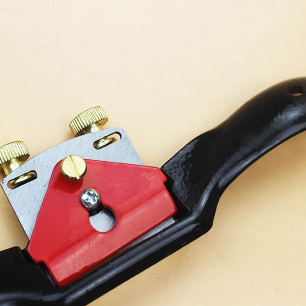 Adjustable Spokeshave Flat Base Metal Wood Craft Hand Tool