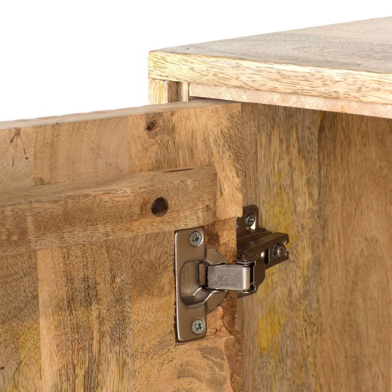 Carmel Sideboard Dark Brown/Black - Chique