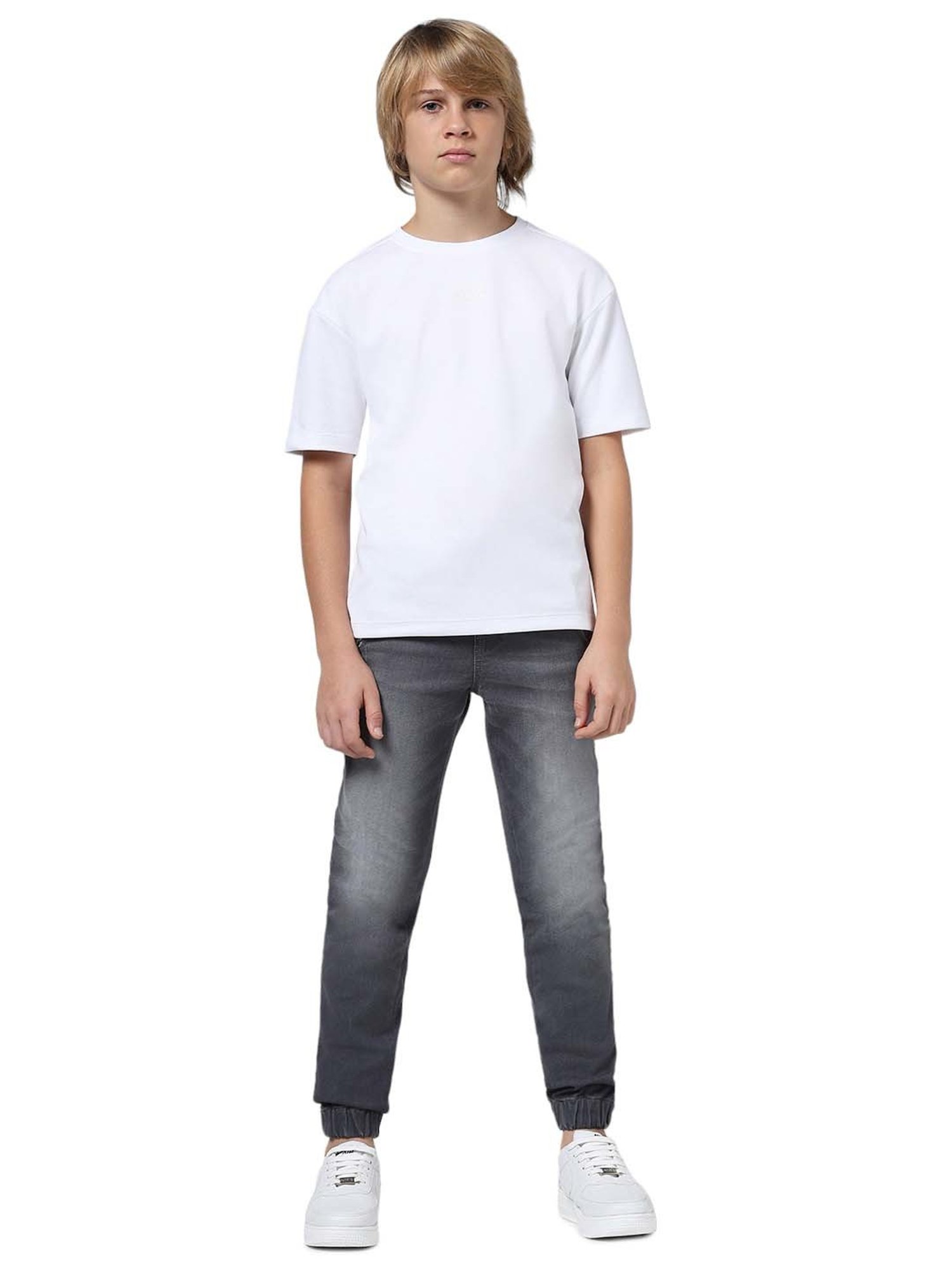 Jack & Jones Junior White Regular Fit T-Shirt