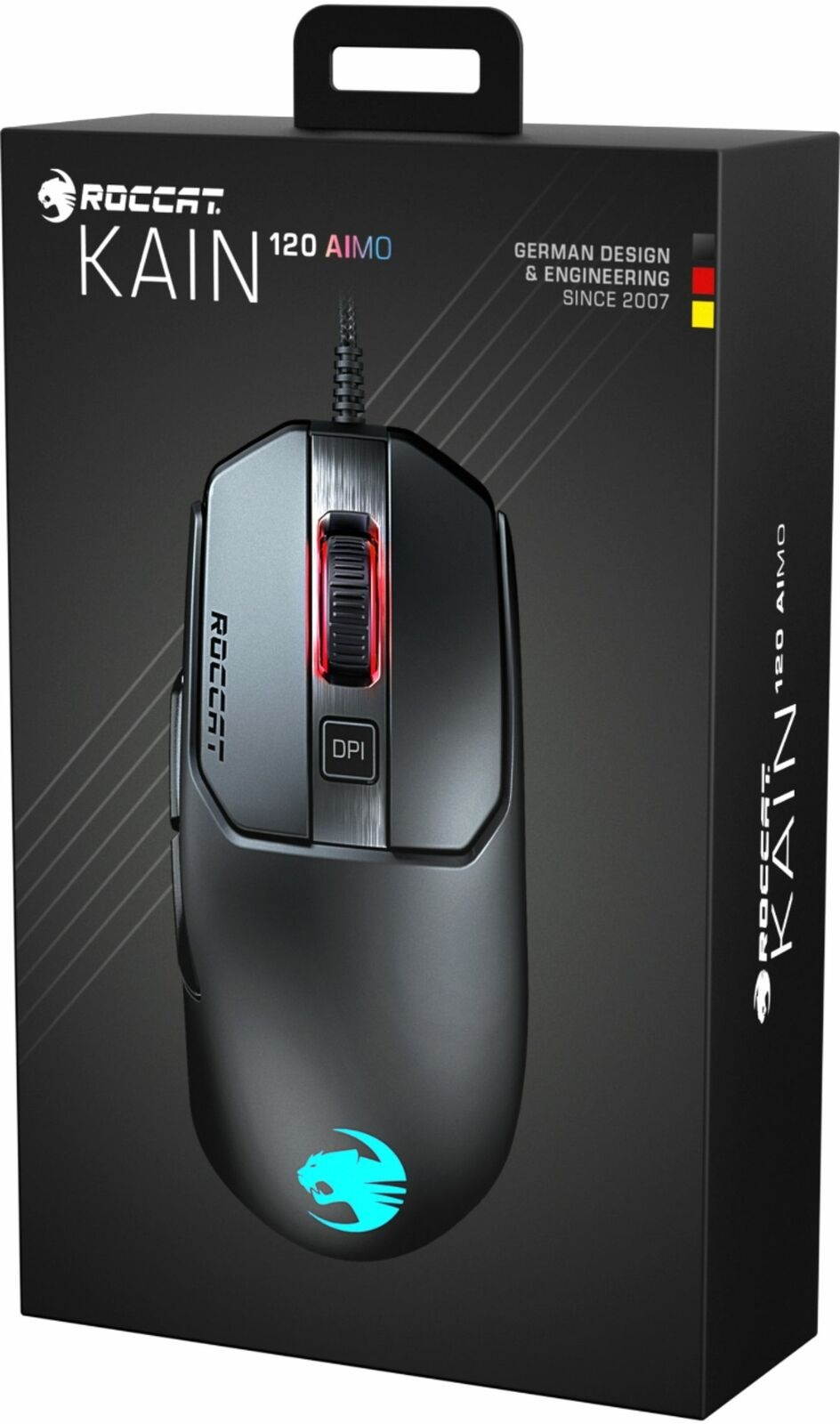 Kain 120 Aimo RGB PC Gaming Mouse - Black
