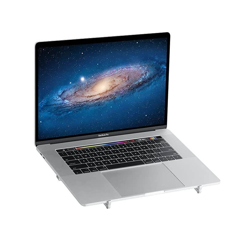 Pro Foldable Laptop Stand Silver