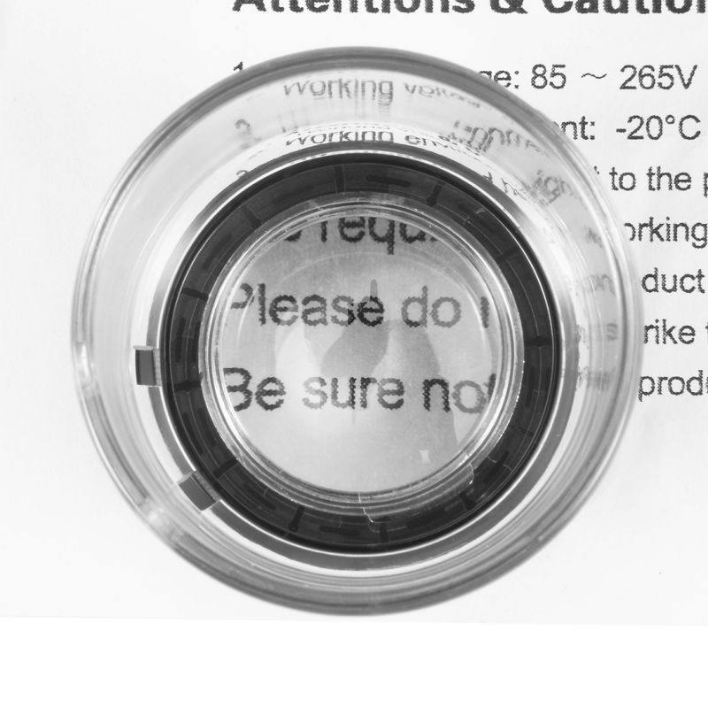 Magnifying Glass, 25mm 10X Handheld Magnifying Glass Lens Magnifier Black