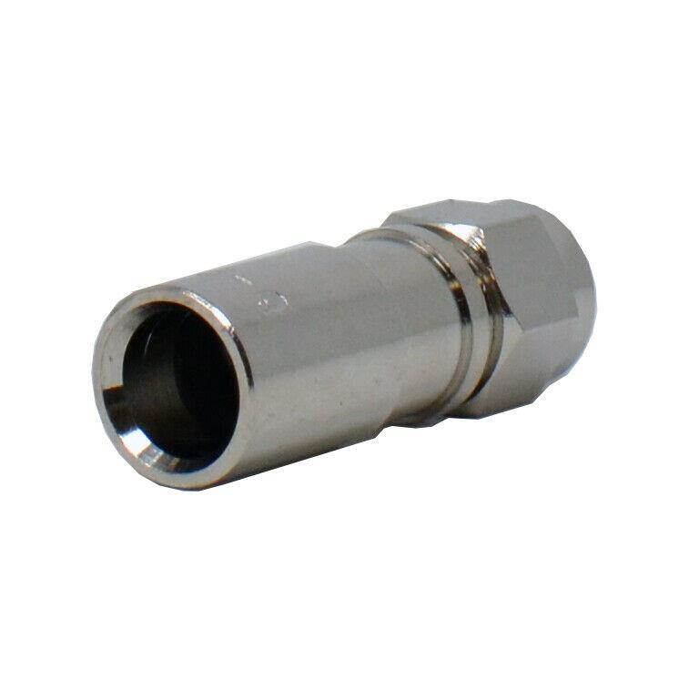 15pcs RG6 Quad Shield Coaxial F-Type Compression Connector