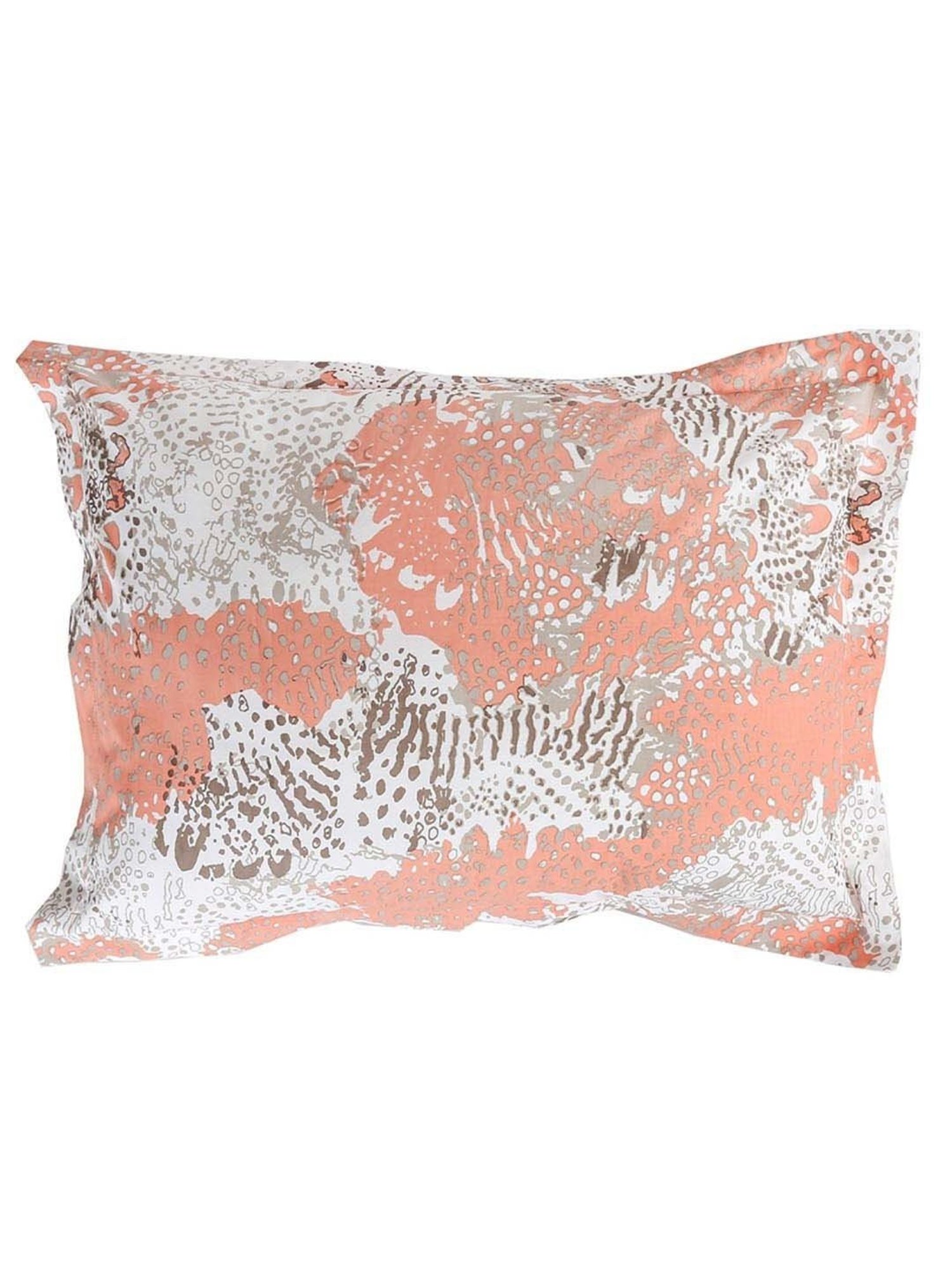 House This Mashak Pink 180 TC Cotton Bed Sheet with Pillow Covers