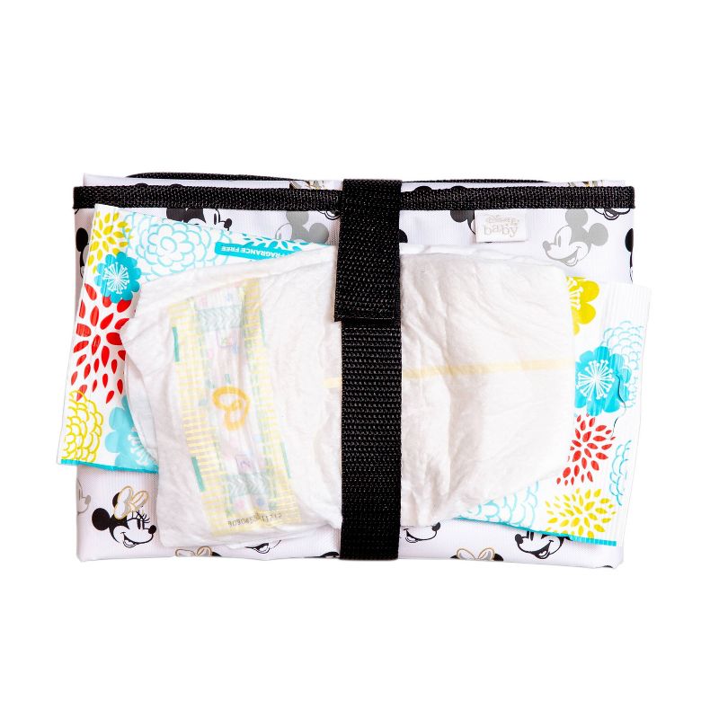 Disney Baby by J.L Childress Full Body Changing Pad Mickey Minnie - Ivory