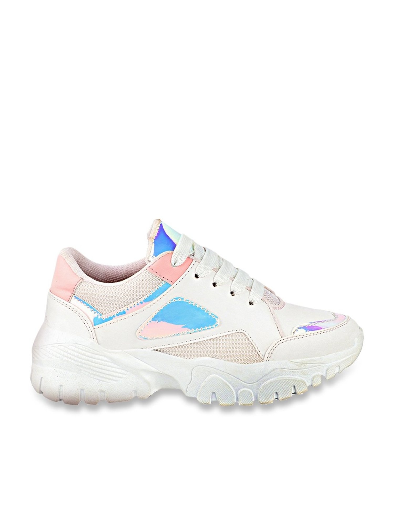 Shoetopia Women's White Sneakers