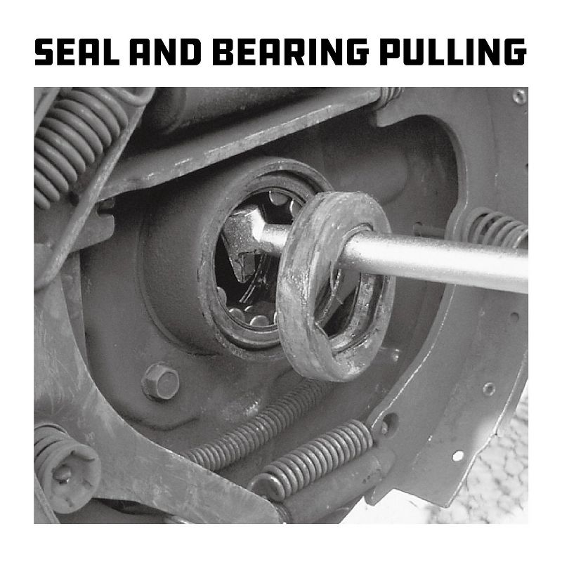 Powerbuilt 648611 Home and Mechanic 21 Piece Master Axle Puller Automotive Car Dent Removal, Vehicle Alignment Repair Service Hand Tool Kit and Case