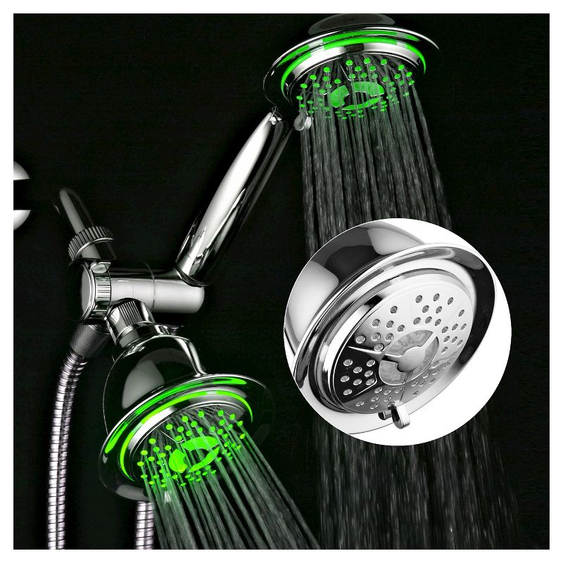 Led Combo Shower System Chrome - Dreamspa