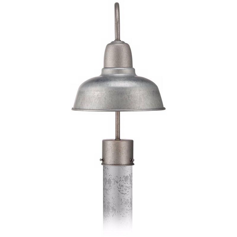 1 Light Outdoor Post Mount Black - Aurora Lighting