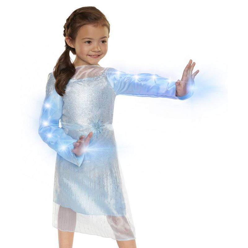 Disney Frozen 2 Feature Elsa Black Sea Dress