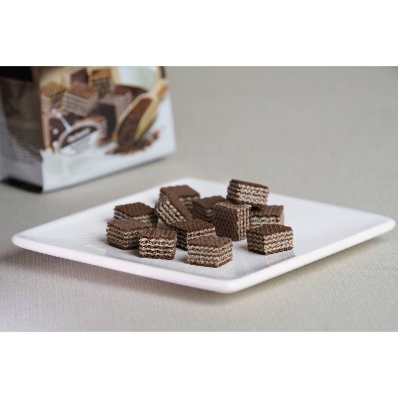 Loacker Quadratini Hazelnut Bite Size Wafer Cookies - 8.82oz