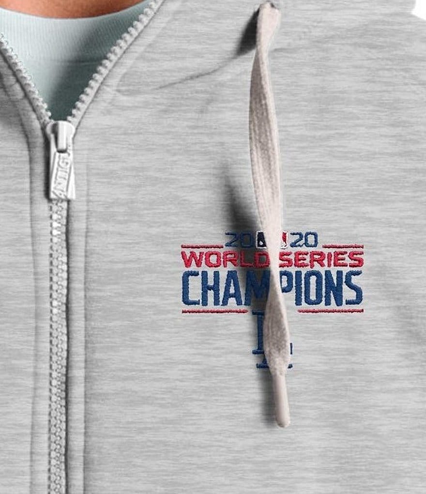 Antigua Los Angeles Dodgers 2020 MLB World Series Champions Victory Full-Zip Hoodie