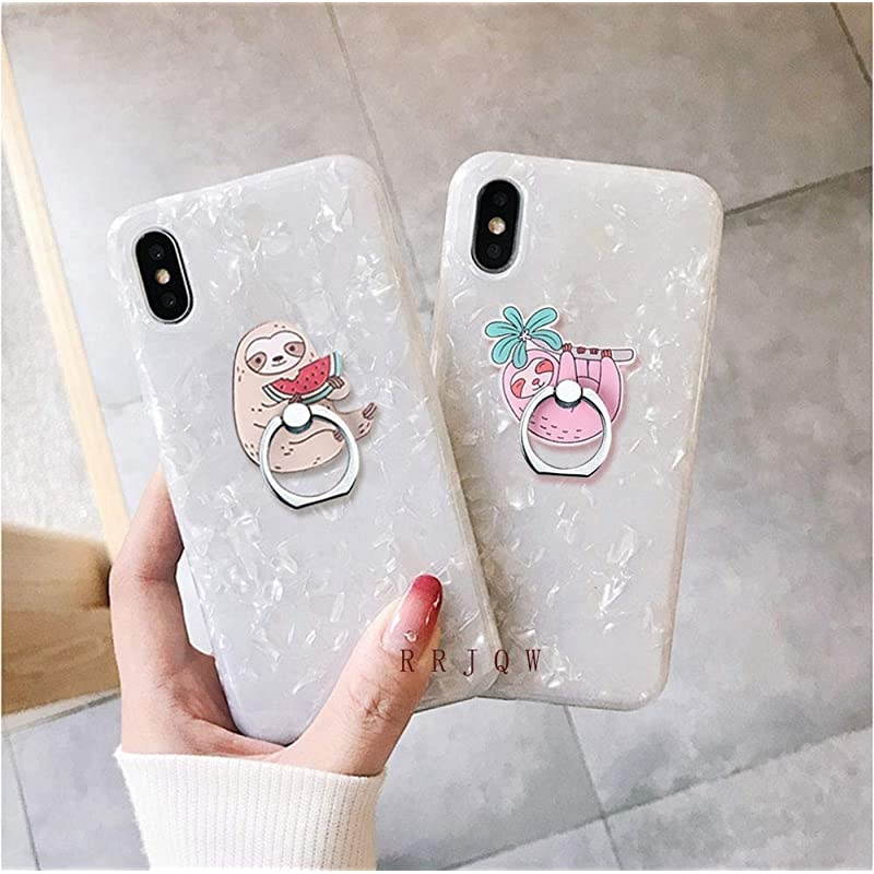 Ring Holder Stand,Sloth Ring Stand Holder 360 Rotation Finger Ring Grip Stand for Cellphones,Smartphones and Tablets(3 Pack Sloth Ring Stand)