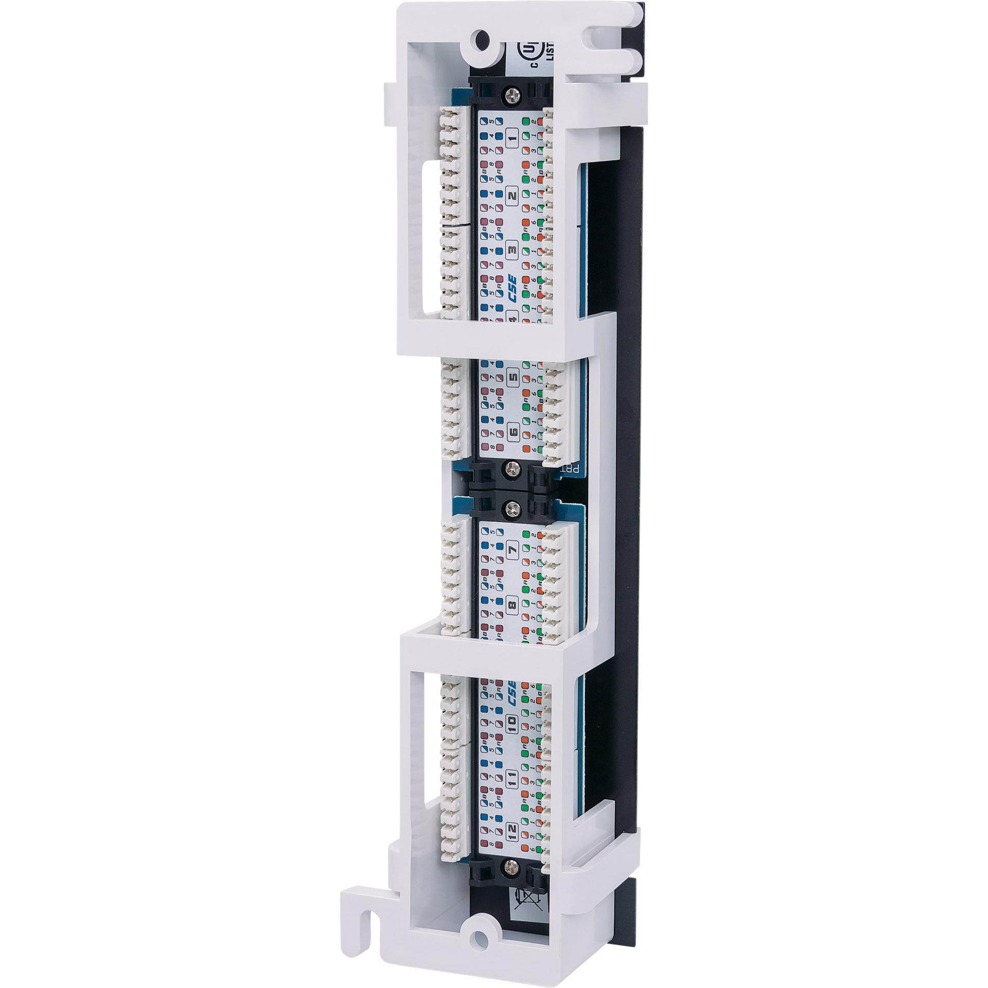 INTELLINET CAT5E WALL-MOUNT PATCH PANEL