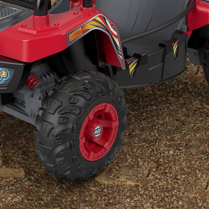 Power Wheels 12V Baja Trailster Powered Ride-On - Red/Black