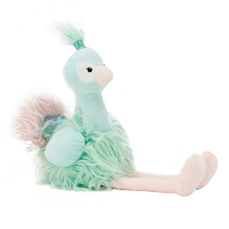 Animal Adventure Teal Sweetheart Bird 15" seated Stuffed Animal
