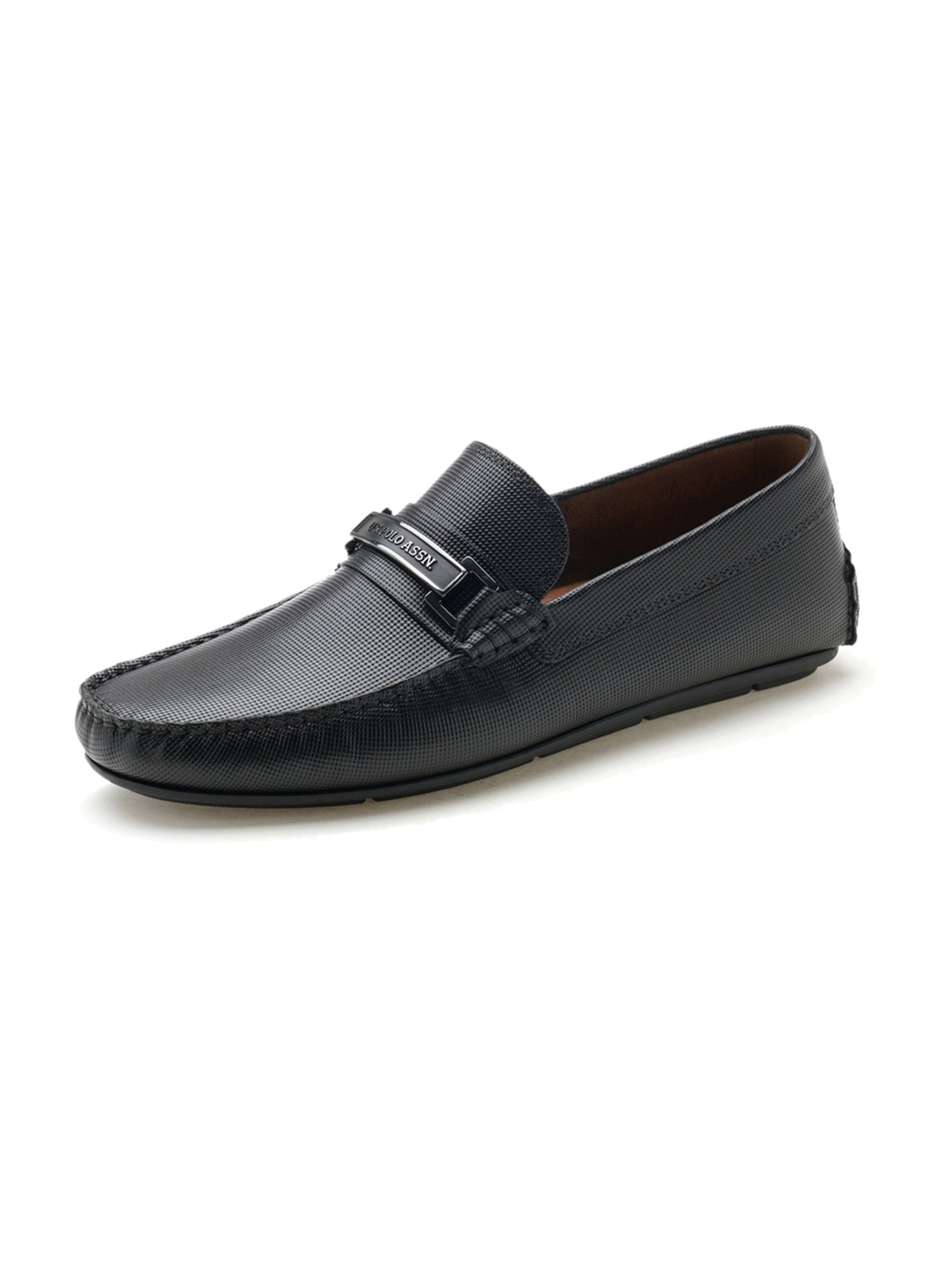U.S. Polo Assn. Men's Black Casual Loafers